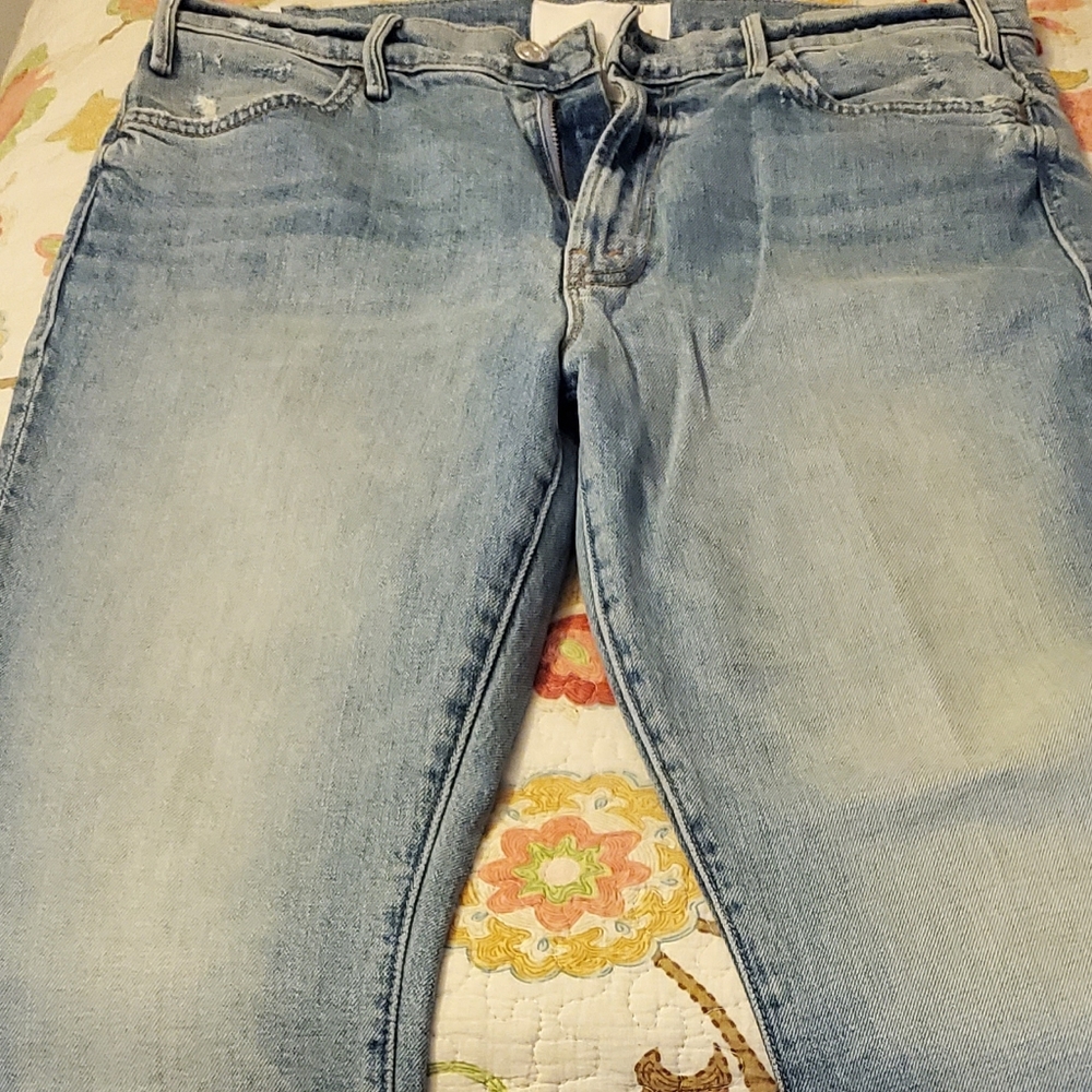 MOTHER Hustler Ankle Fray On The Ropes